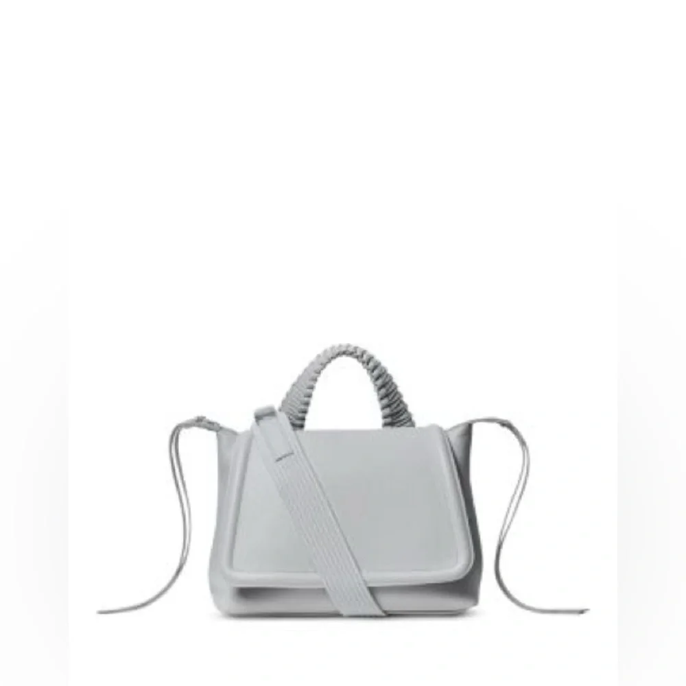 Callista Small Top Handle Bag 23 Stone Grained Leather Note: New without tag